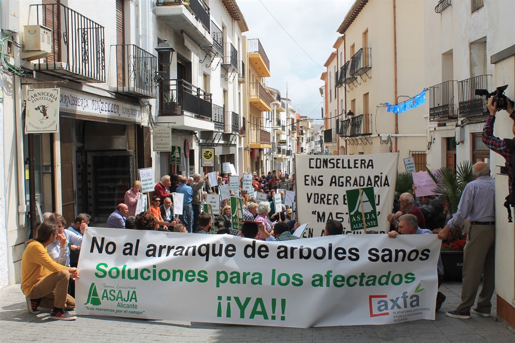 ASAJA XILELLA BENISA PROTESTA ELADIO ANIORTE (3)