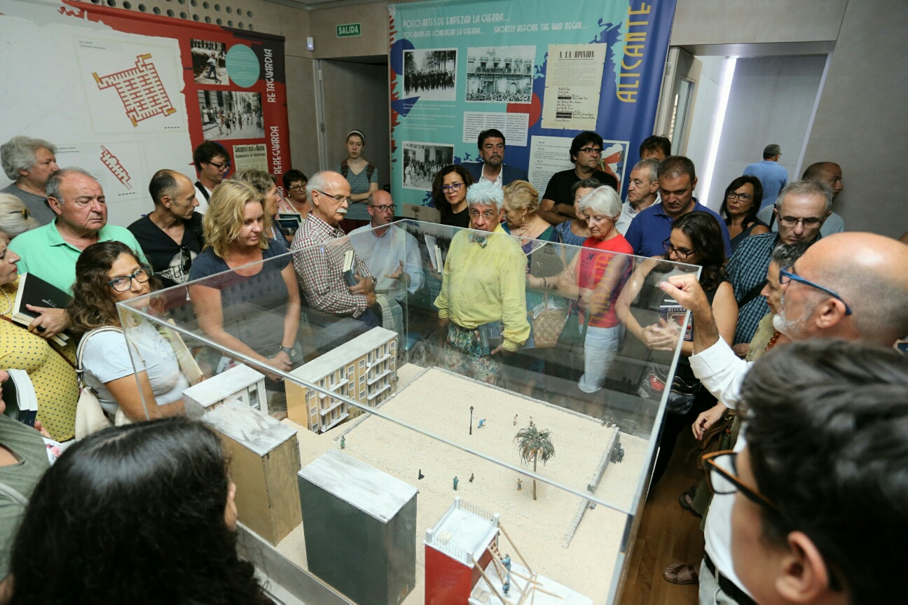 exposición «Alicante en Guerra» Mercado Central bombardeo (5)
