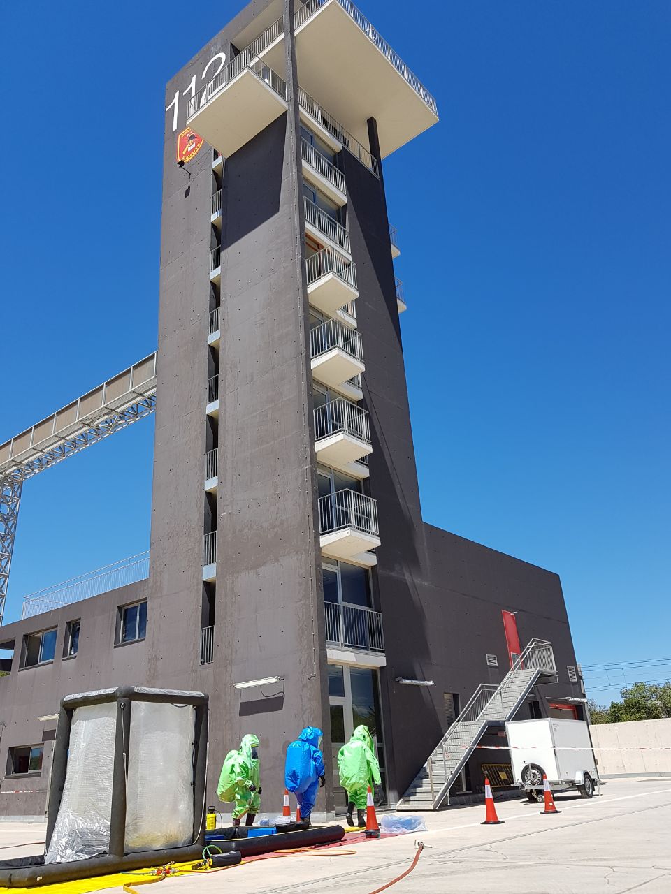 Bomberos SPEIS y agentes TEDAX (5)