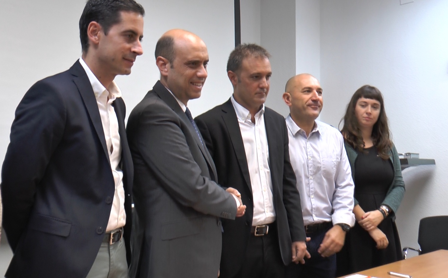 Echávari y Pavón pacto firma