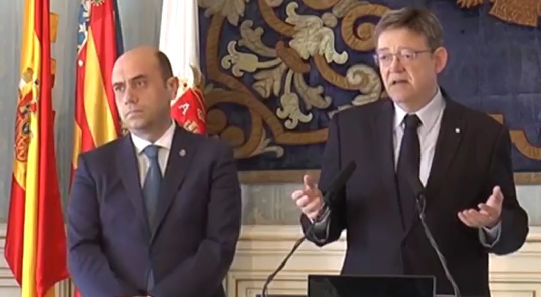 Ximo Puig y Gabriel Echávarri Alicante