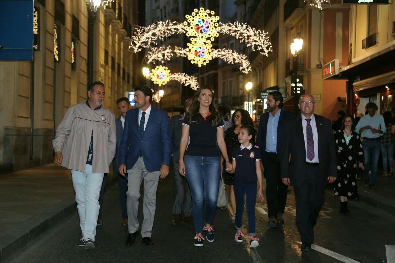 Encendido alumbrado Hogueras Alicante (5)