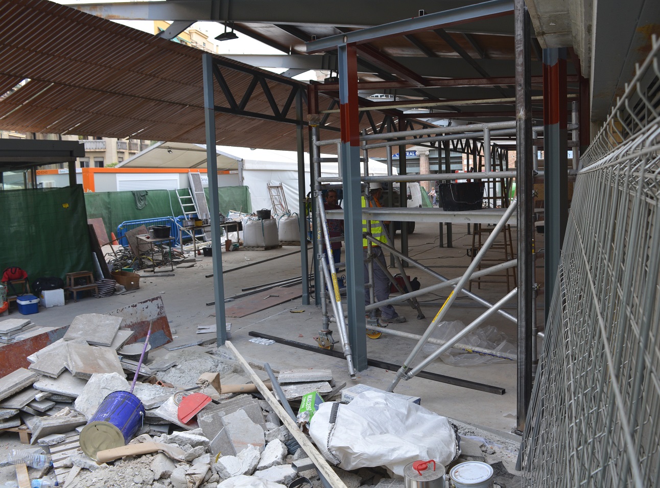Obras Mercado Central Alicante (1)