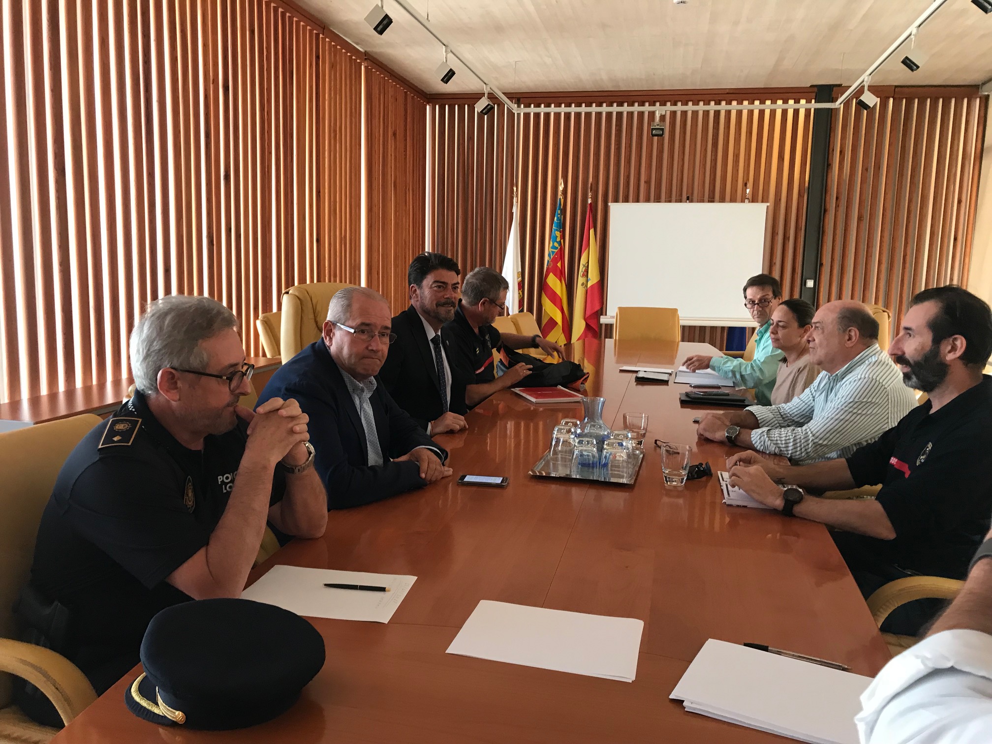 Reunión protocolo de seguridad Policía Local Cruz Roja Protección Civil (2).jpeg