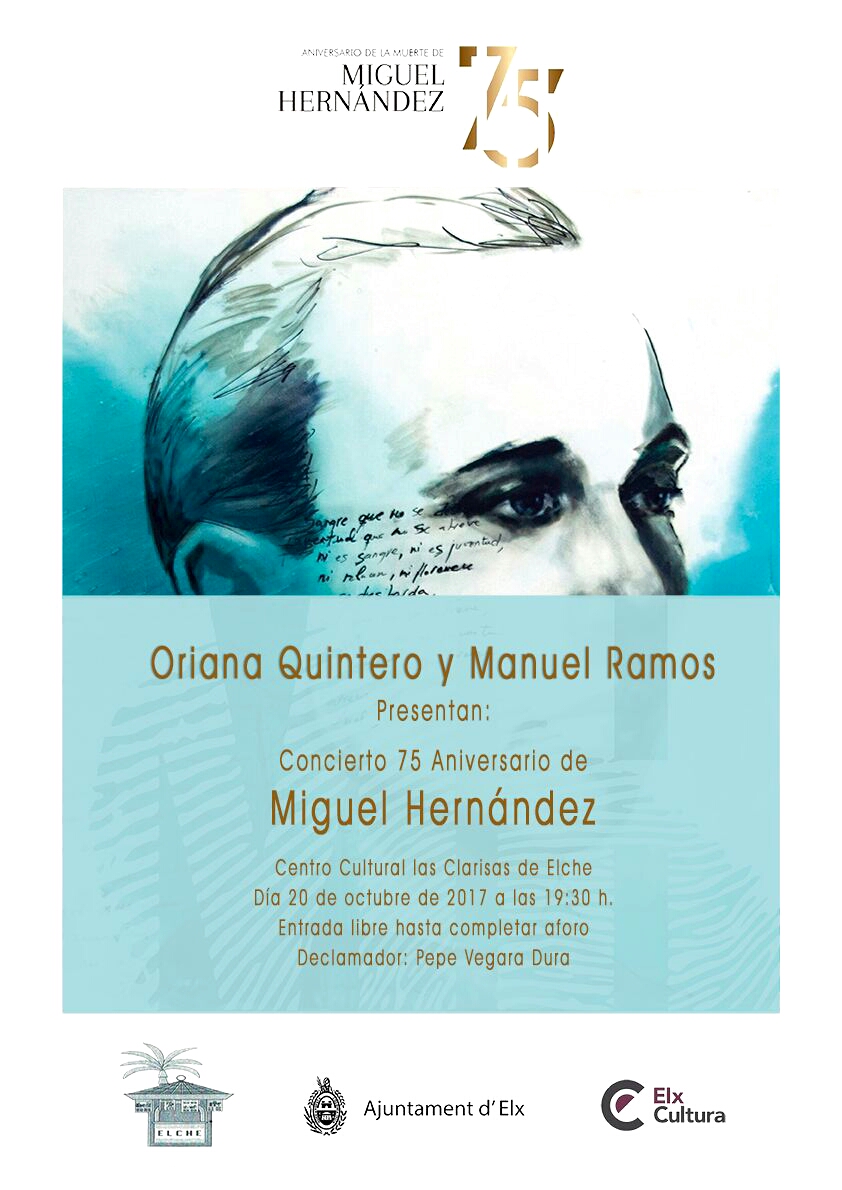 Presentación del disco de Manuel Ramos sobre Miguel Hernández