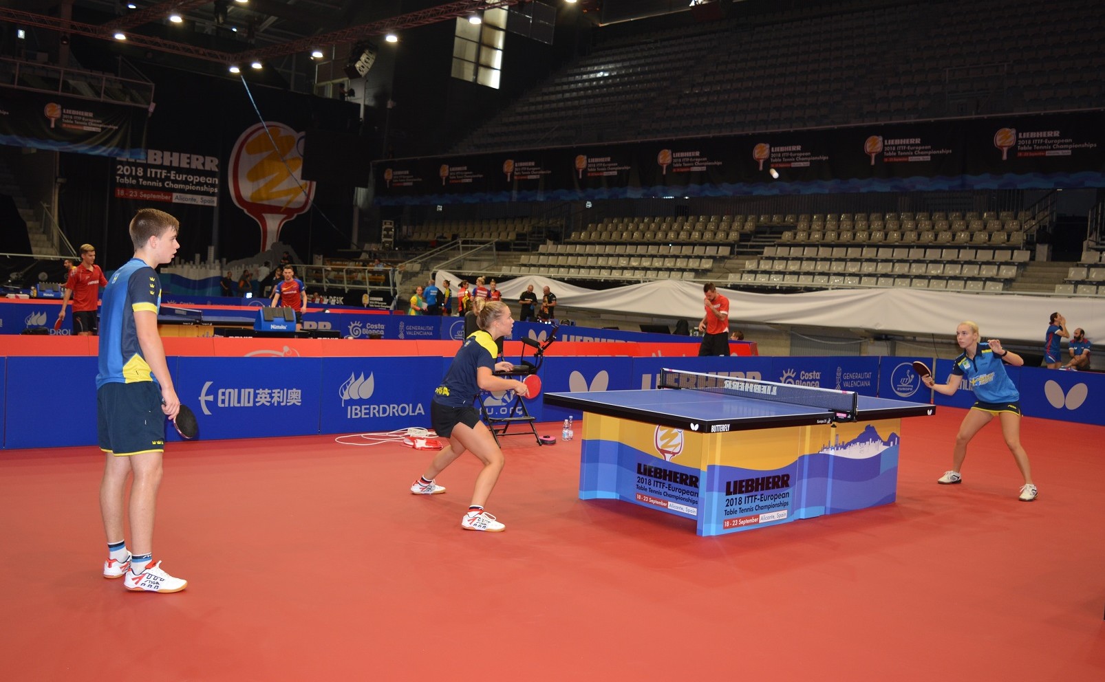 17 Sept 2018 Campeonato Jugadoras de Suecia Entrenan F 9 Alicante Pitiu Rochel (1)
