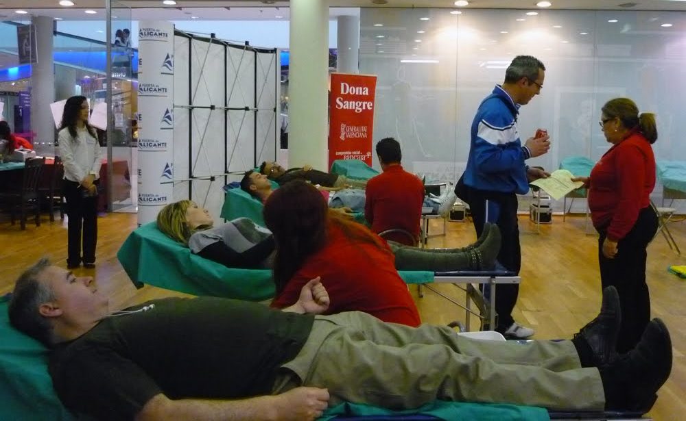 Donación de sangre transfusiones Alicante
