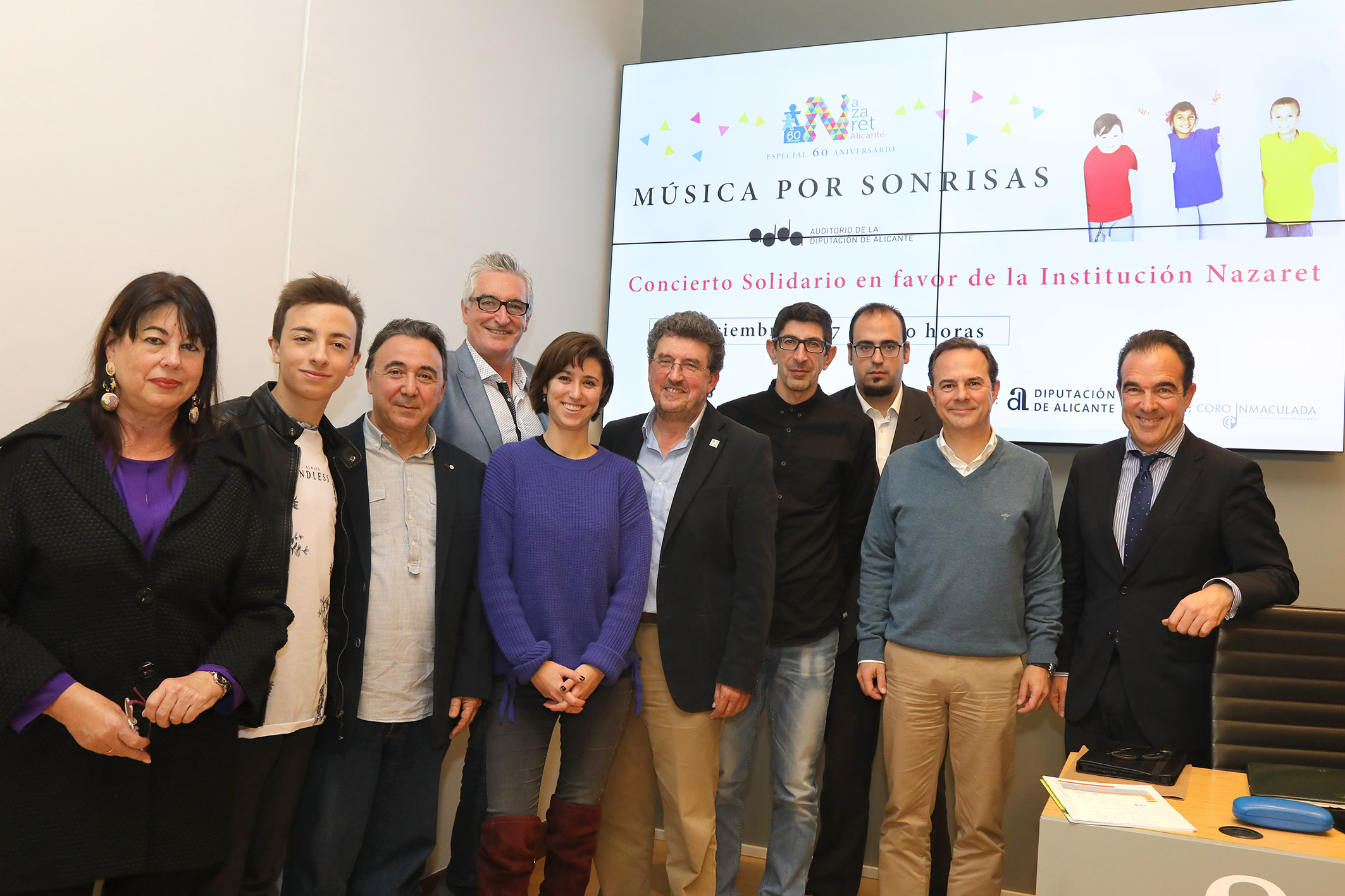 112317 RP Presentación concierto 60 aniversario de Nazaret prensa 2