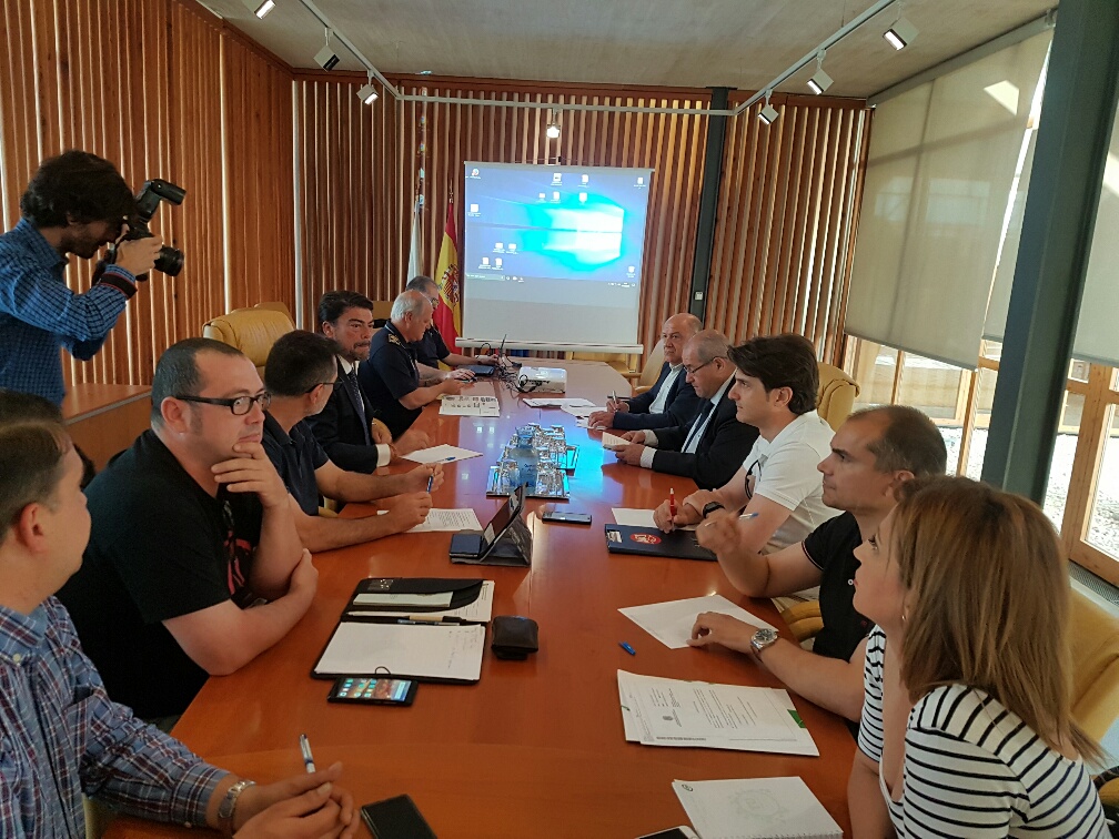 Junta de seguridad policía Unidad FOX Alicante Luis Barcala (3)