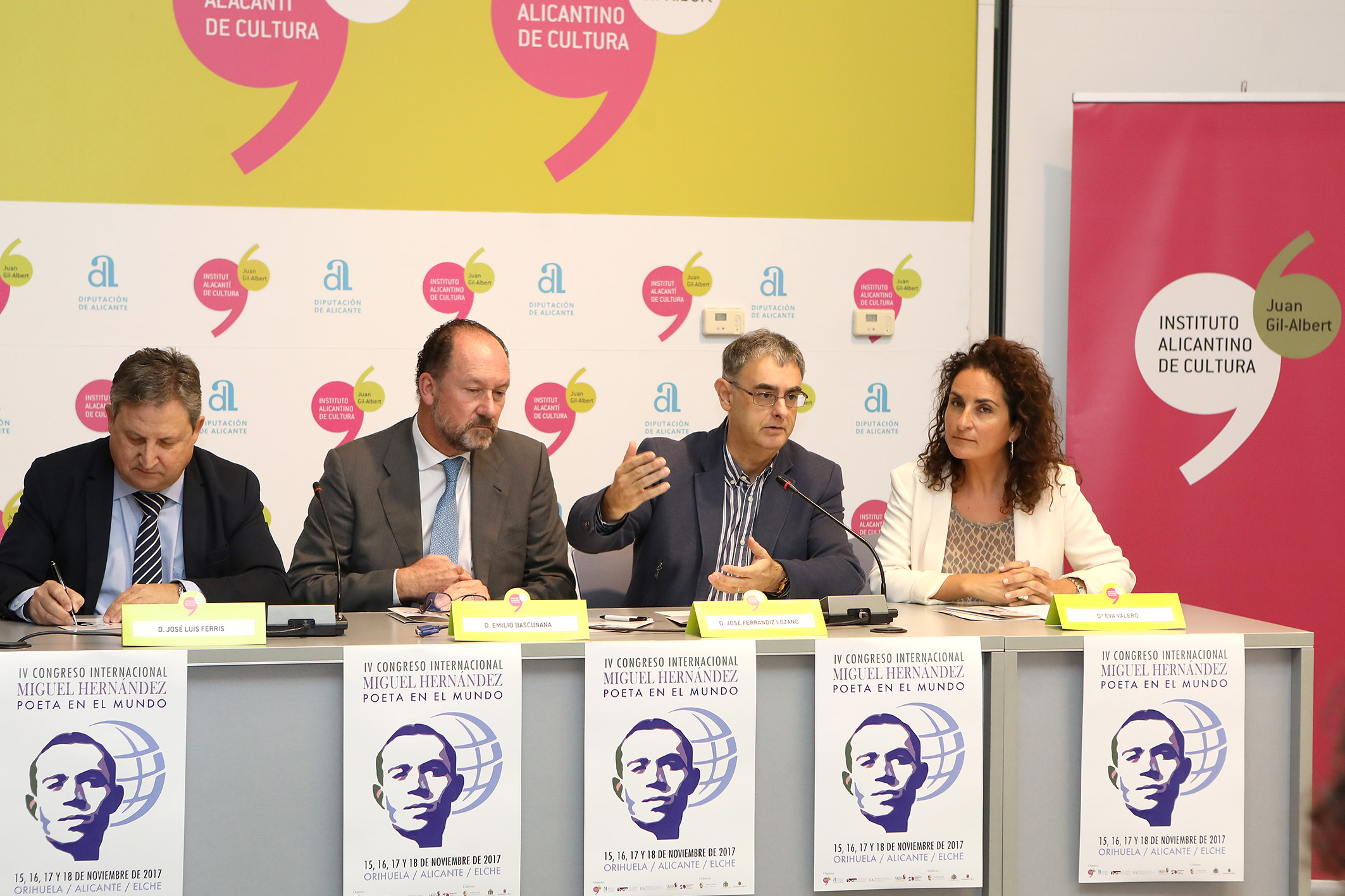 Presentación IV Congreso internacional Miguel Hernández prensa 1