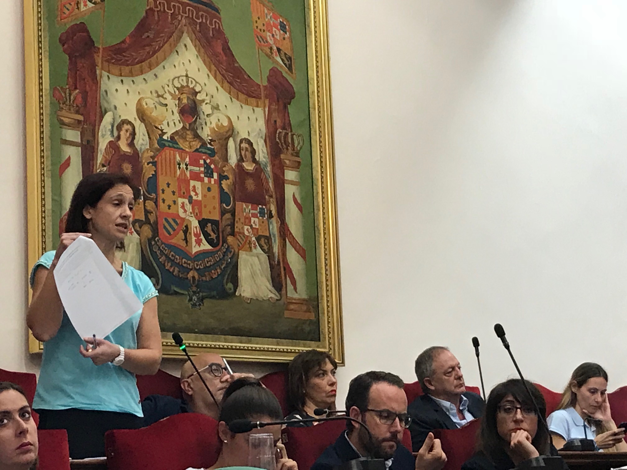 Pleno ordenanzas fiscales Ana Arabid
