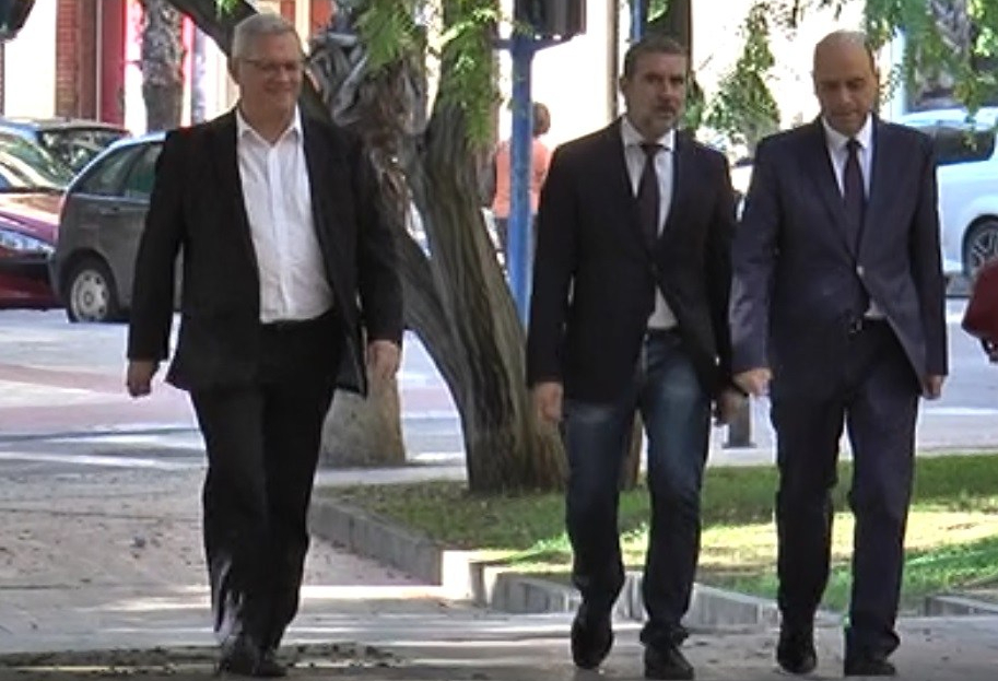 Echávarri, Lalo Díez y Pedro de Gea