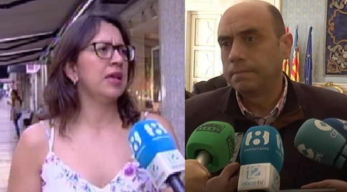 Yaneth Giraldo y Gabriel Echávarri