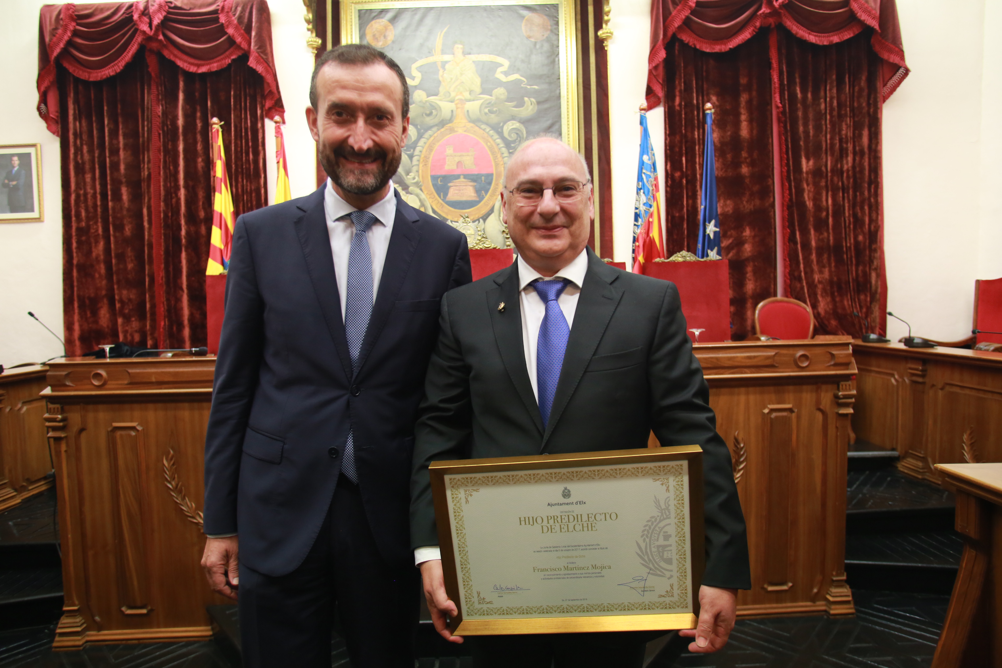 Francisco Mójica Hijo predilecto Elche (1)