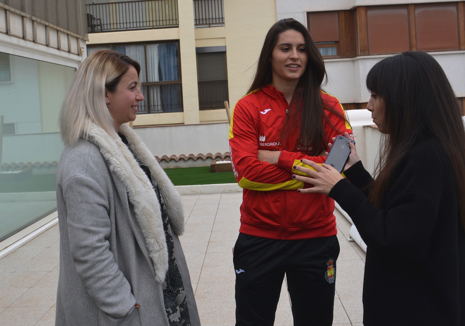 21 Nov 2018 Concejala Marisa Gayo la jugadora Eli Cesáreo F 8