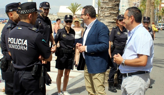 policía benidorm