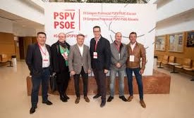 Chulvi y cúpula PSPV provincia Alicante