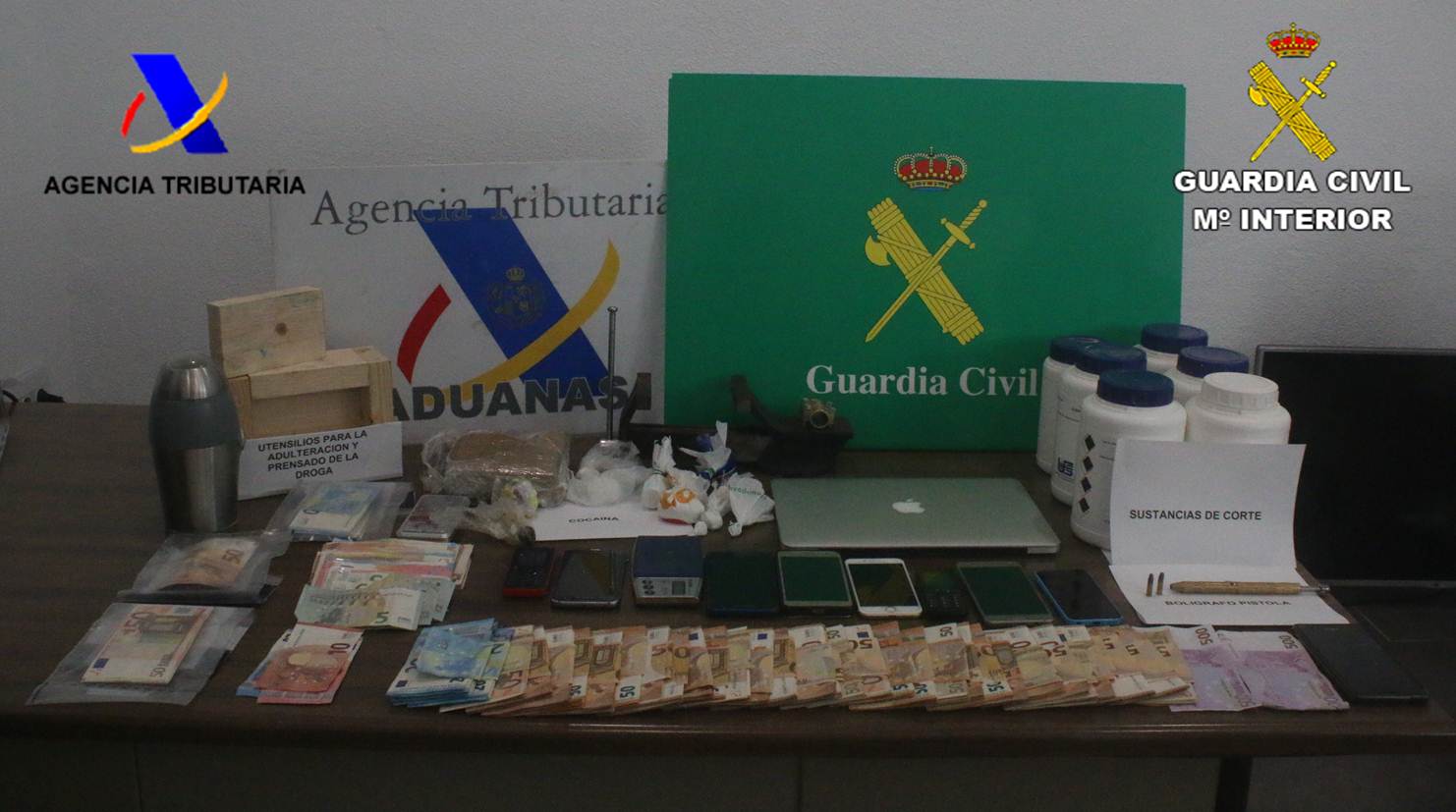Guardia Civil incautación droga Alicante 2