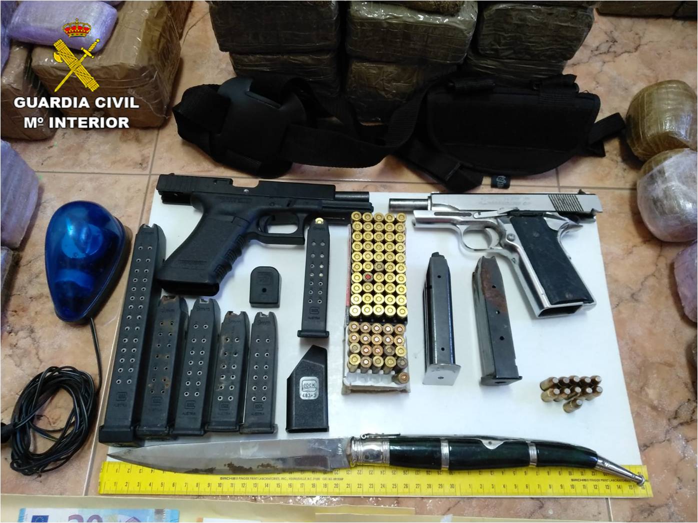Detenido albatera marihuana Guardia Civil (2)