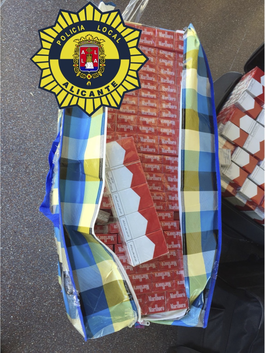 Contrabando tabaco policía Alicante (1)