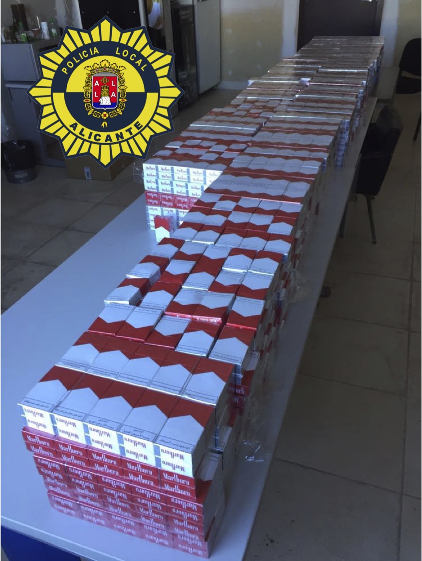 Contrabando tabaco policía Alicante (2)