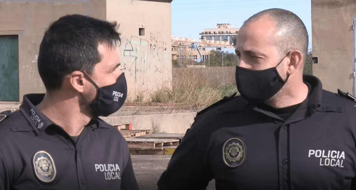 policia silla