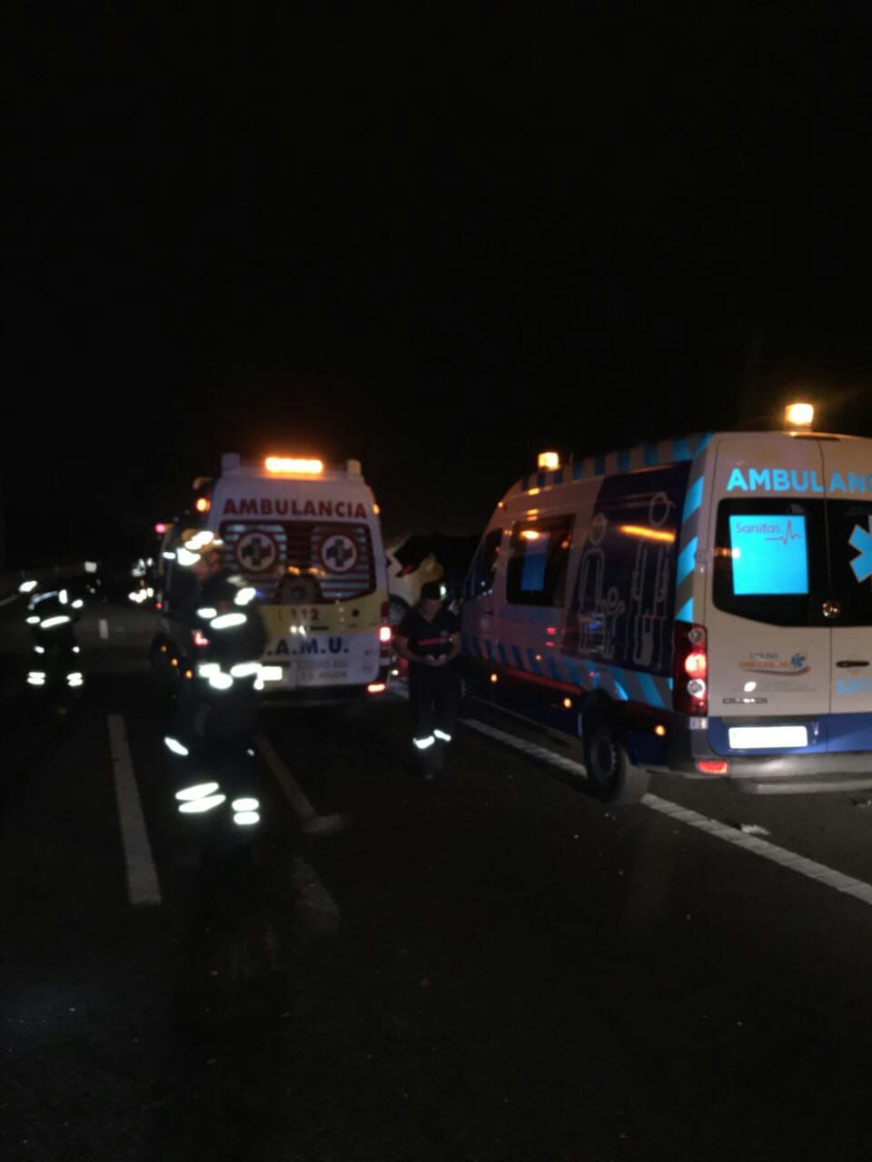 Bomberos Alicante choque frontal accidente A7 (3)