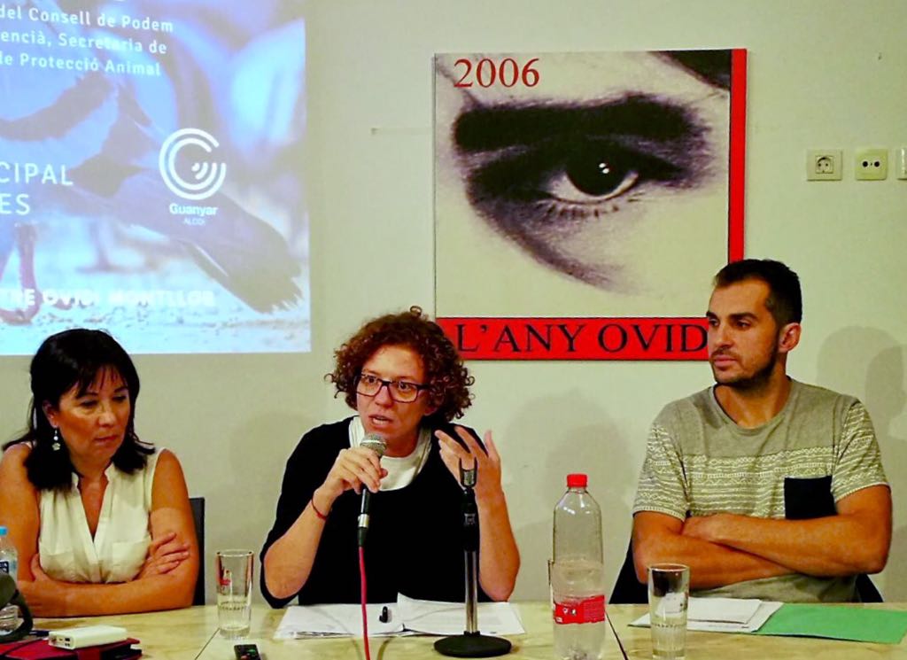 Marisol Moreno charla palomas Alcoy