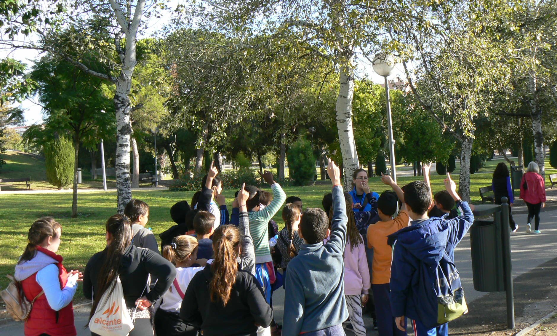 itinerario por Lo Morant con alumnado CEIP Lucentum
