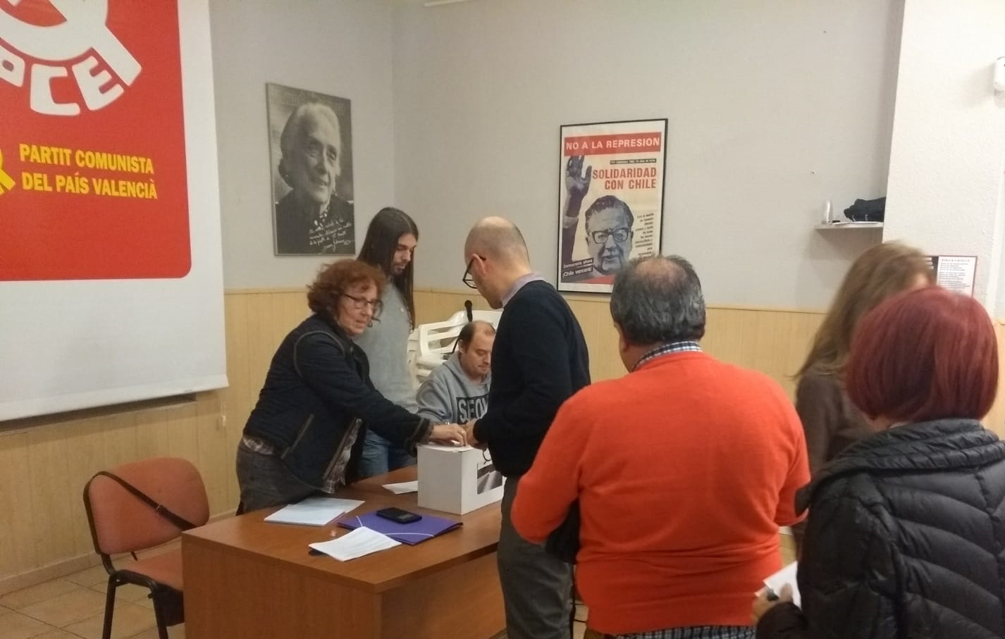 Votación Candidatura PCE 10-11-18