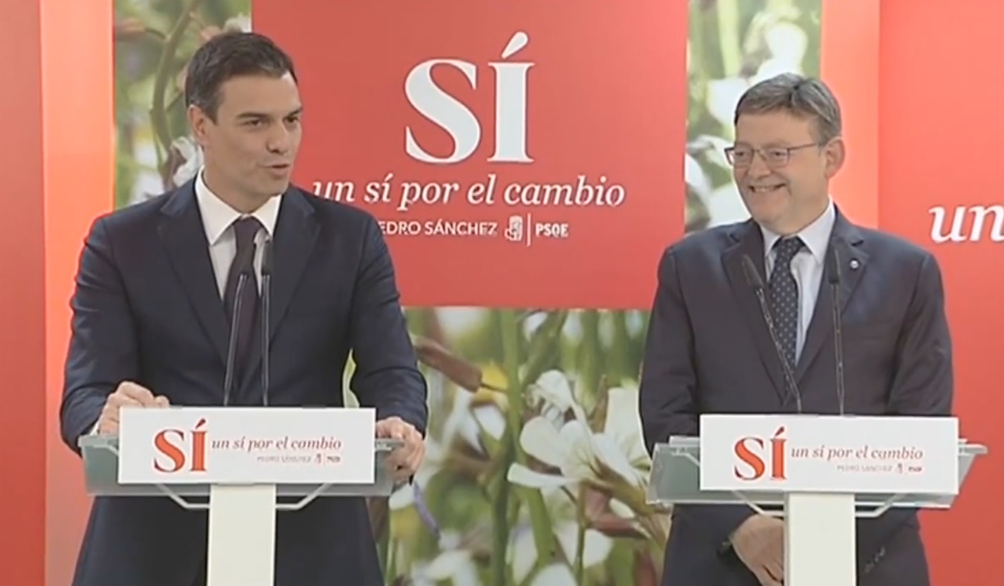 Pedro Sánchez y Ximo Puig 2
