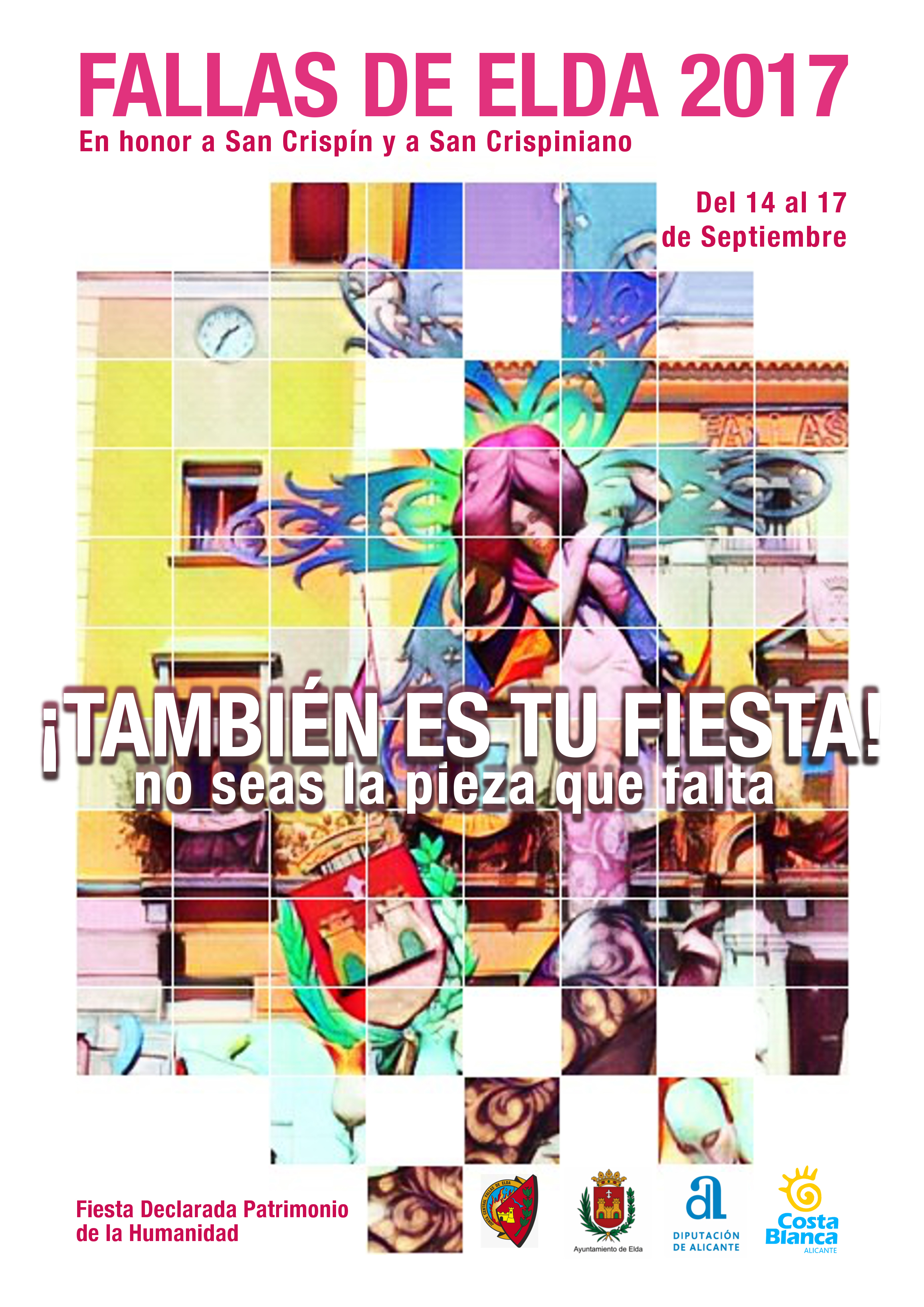 Cartel Fallas Elda 2017