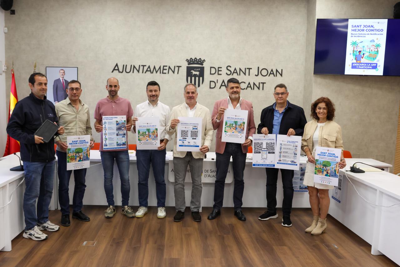 El Ayuntamiento de Sant Joan lanza una aplicación móvil para advertir y ...